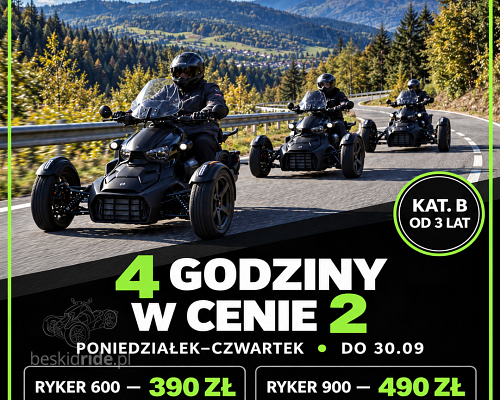 Promocja Can-Am Ryker | BeskidRide.pl